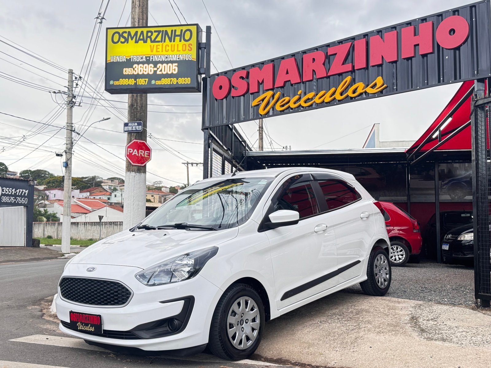 Ford Ka 2021, 1.0 Flex, único dono e com apenas 46 mil km.